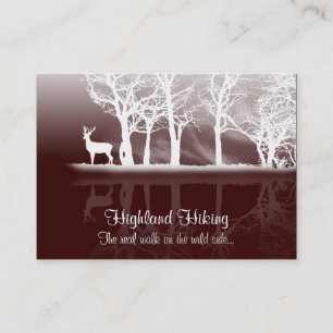Stag At Dusk Business Card