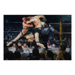 Stag at Sharkey's (1909) by George Wesley Bellows Poster