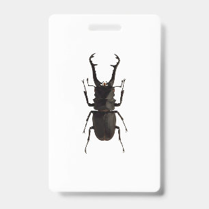 Stag Beetle Badge