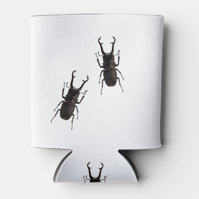 Stag Beetle Can Cooler (Front)