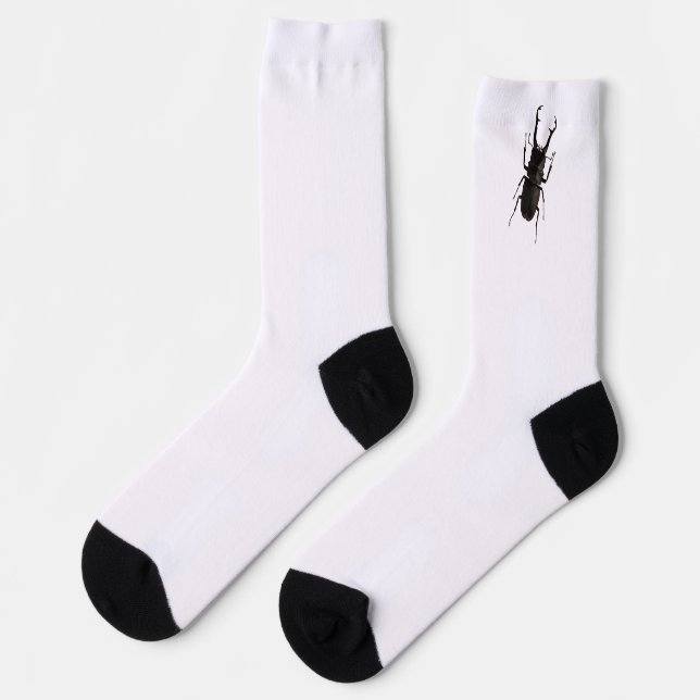 Stag Beetle Socks (Left)
