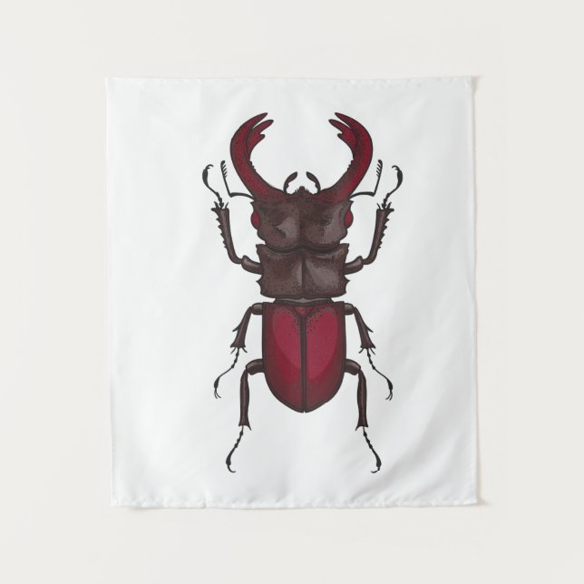 Stag beetle tapestry (Front)