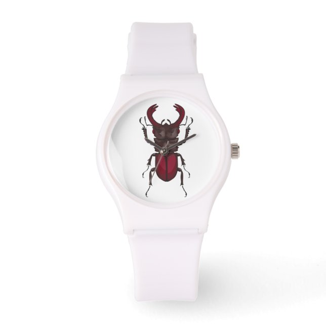 Stag beetle watch (Front)
