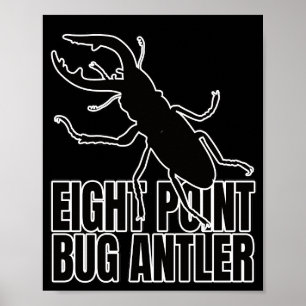 Stag Beetles Beetle Bugs Entomology Geek Poster