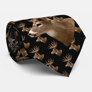 Stag Buck Deer Tie