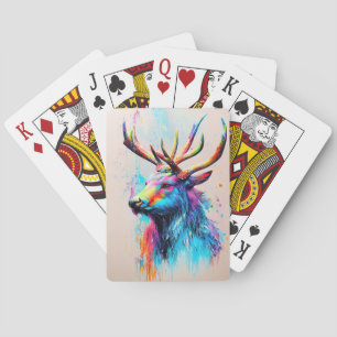 Stag Deer Animal Discovery Adventure Nature Planet Playing Cards