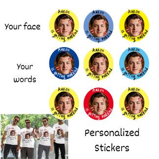 Stag Do Bachelor Party supplies fun Stickers