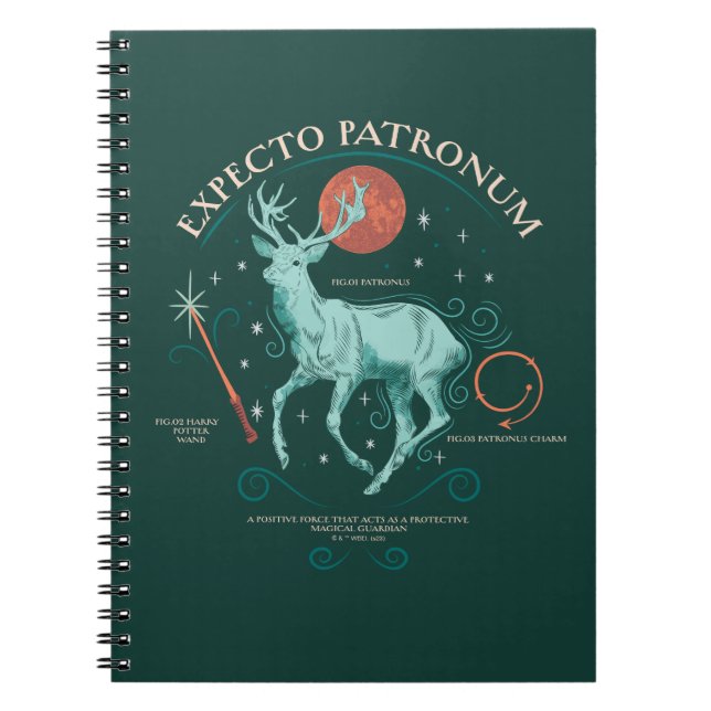 Stag Expecto Patronum Graphic Notebook (Front)