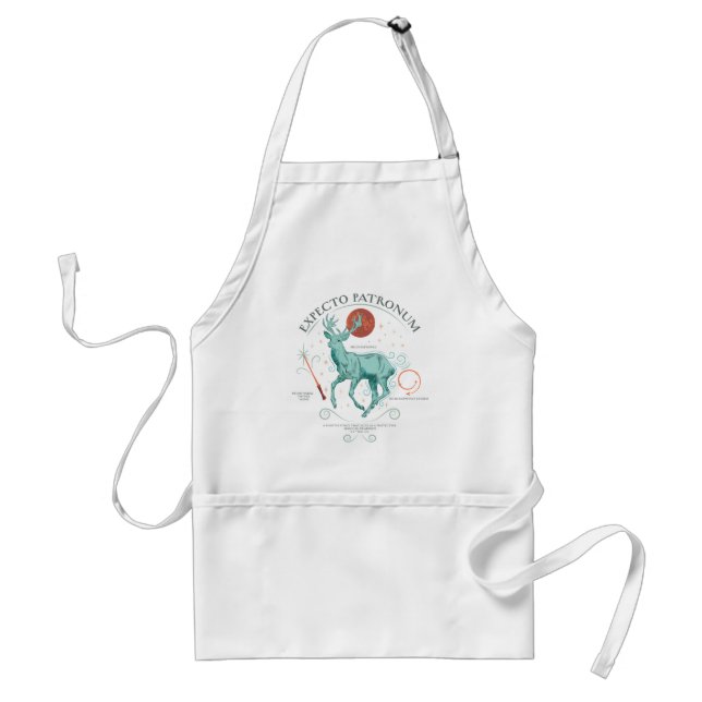 Stag Expecto Patronum Graphic Standard Apron (Front)