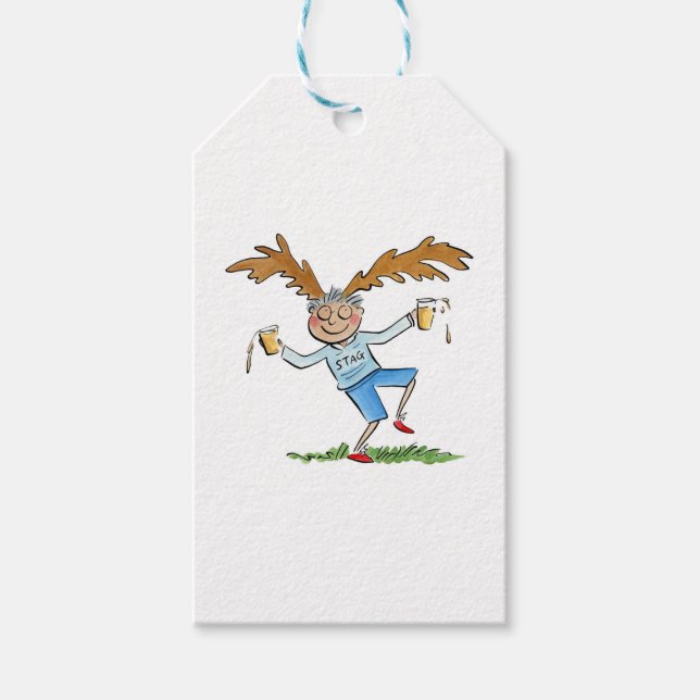 Stag Gift Tags (Front)