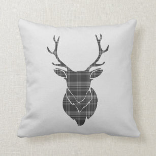 Stags Head Pillows Cushions Zazzle Ca