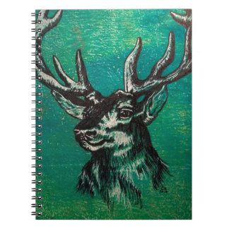 Stag head notebook