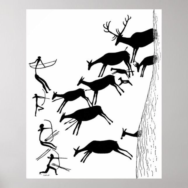 Stag Hunting in Valltoria Poster (Front)