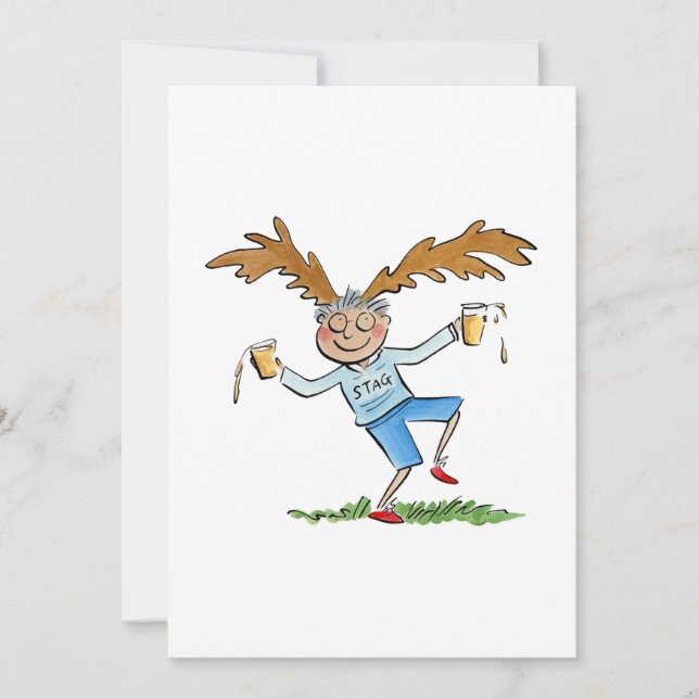 Stag Invitation (Front)