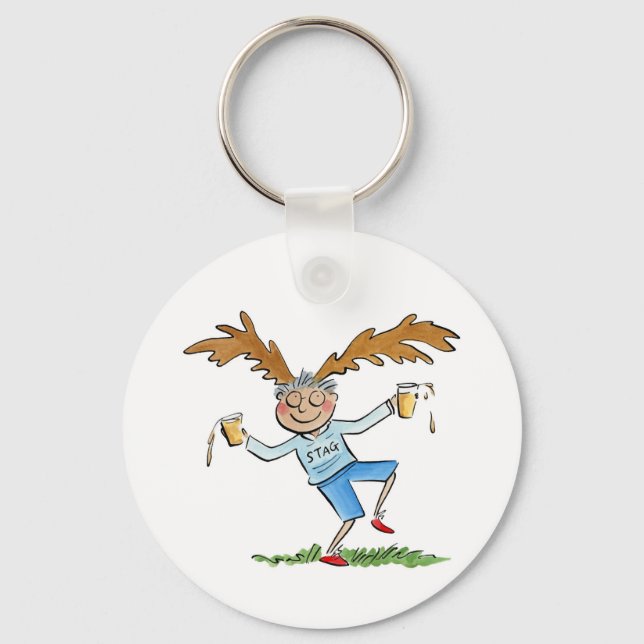 Stag Keychain (Front)