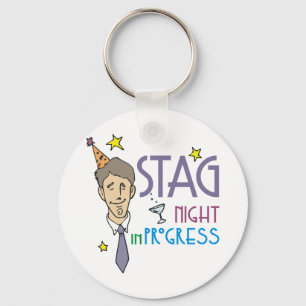 Stag Night Favours Keychain