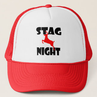stag night hat