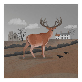 Stag Poster