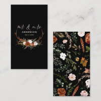 Stag rustic botanical wedding mr and mrs sparkle