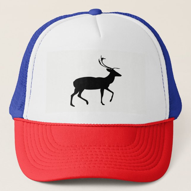 Stag Silhouette Trucker Hat (Front)