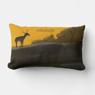 Stag, Splendour Personalized Pillow