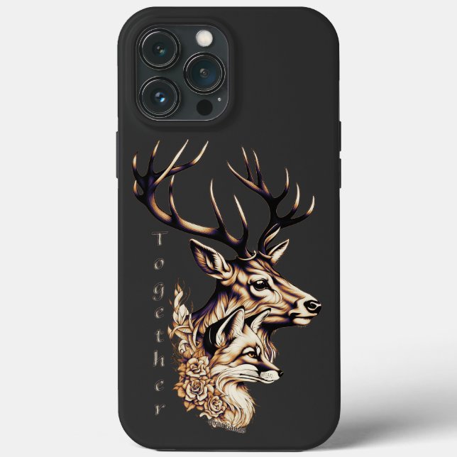 Stag & Vixen Together Case-Mate iPhone Case (Back)