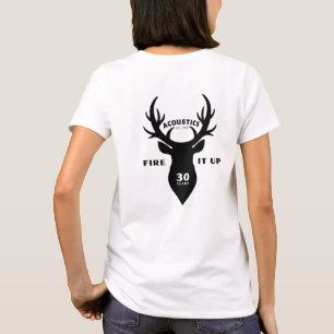 STAG Womens Basic Tee White