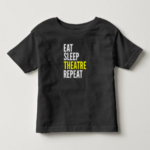 Stage Actor Gift T  - Eat Sleep Actress Repeat Toddler T-shirt