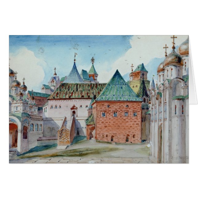 Stage design for Modest Mussorgsky's opera (Front Horizontal)