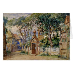 Stage Design for 'Oprichnik' by Tchaikovsky
