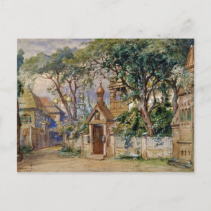 Stage Design for 'Oprichnik' by Tchaikovsky Postcard