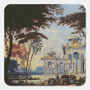 Stage Design for 'Ruslan and Lyudmila' by Square Sticker