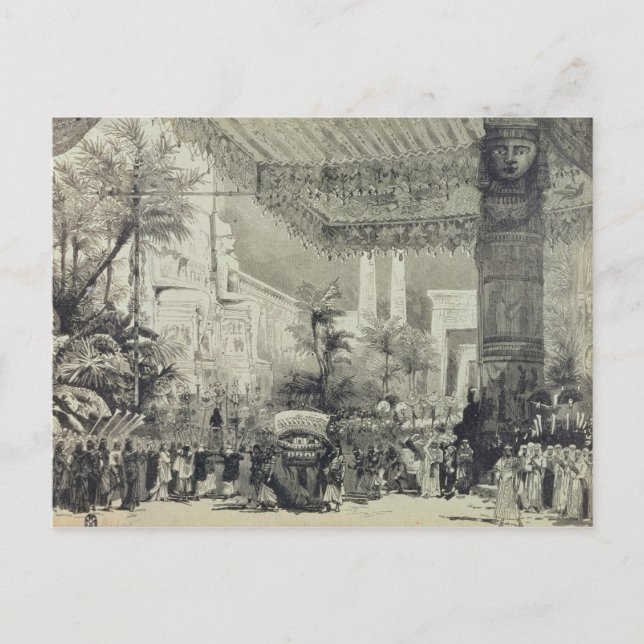 Stage Design for the final act Postcard (Front)