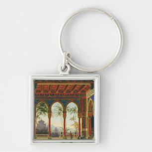 Stage design for the opera 'Ruslan and Lyudmila' Keychain