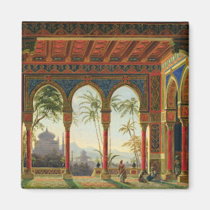 Stage design for the opera 'Ruslan and Lyudmila' Magnet