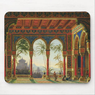 Stage design for the opera 'Ruslan and Lyudmila' Mouse Pad