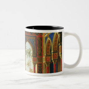 Stage design for the opera 'Ruslan and Lyudmila' Two-Tone Coffee Mug