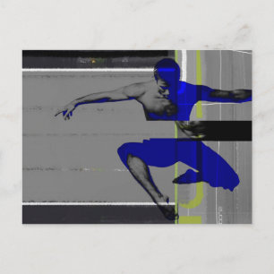 STAGE FLIGHT POSTCARD