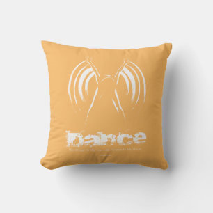 Stage Is My Canvas (Dance) Throw Pillow