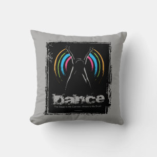 Stage Is My Canvas (Dance) Throw Pillow