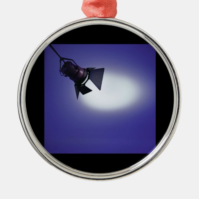 Stage Light Metal Ornament (Front)