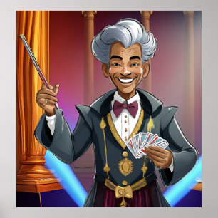 Stage Magician Poster