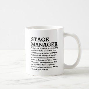 Stage manager coffee mug