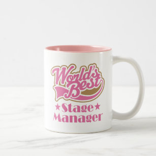 Stage Manager Gift Two-Tone Coffee Mug