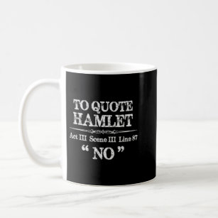 Stage Manager Theatre Gifts - Shakespeare Hamlet Q Coffee Mug