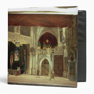 Stage model for the opera binder