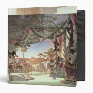 Stage model for the opera 'Die Meistersinger Binder