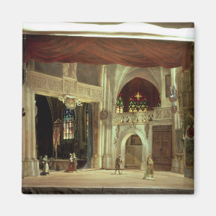 Stage model for the opera magnet