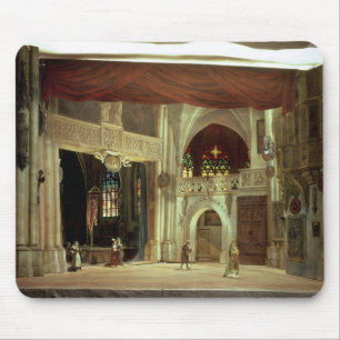 Stage model for the opera mouse pad