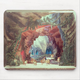 Stage model for the opera 'Tannhauser' Mouse Pad